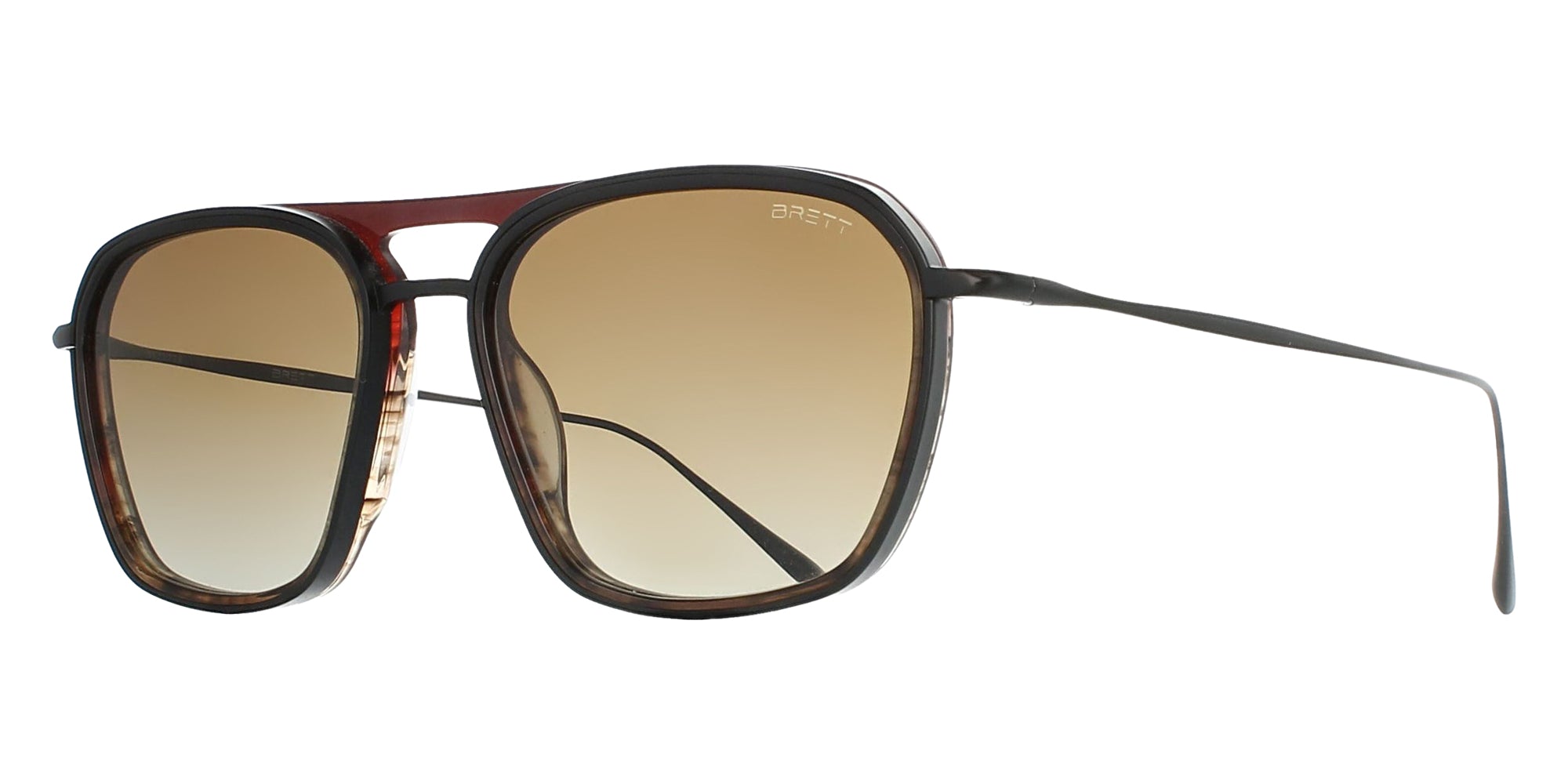BRETT WYATT SUN C21 57 - Red Gradient Brown/Black #id:brtwyattsunc21st_s:104105