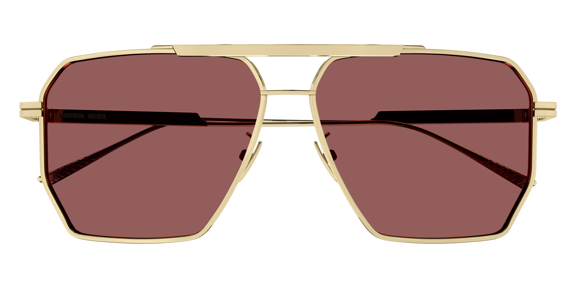 Bottega Veneta BV1012S 005 60 - Gold / Brown #id:bv1012s005_s:100100