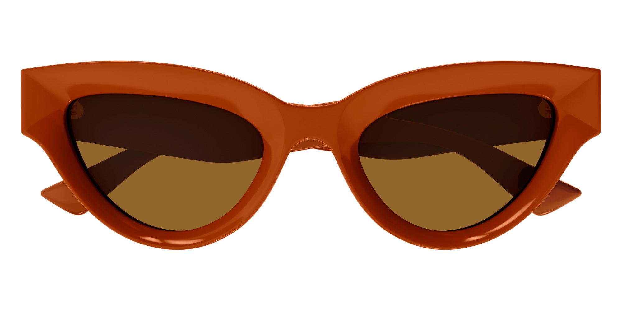 Bottega Veneta BV1249S 004 53 - Orange / Brown #id:bv1249s004_s:100100