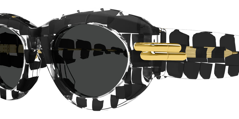 Bottega Veneta BV1322S 005 51 - Black / Gray #id:bv1322s005_s:100110