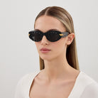 Bottega Veneta BV1322S 005 51 - Black / Gray #id:bv1322s005_s:100115