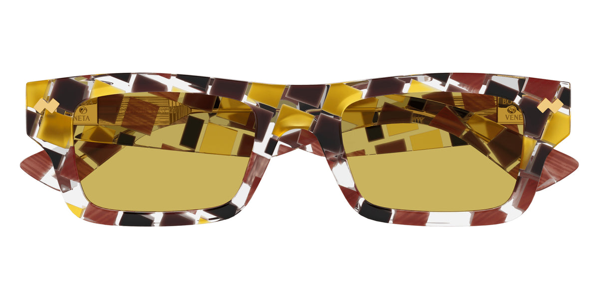 Bottega Veneta BV1351S 003 50 - Multicolor / Yellow #id:bv1351s003_s:100100
