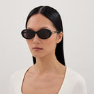 Bottega Veneta BV1415SK 001 54 - Black / Gray #id:bv1415sk001_s:100120