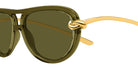 Bottega Veneta BV1418S 003 58 - Green/Gold / Green #id:bv1418s003_s:102110