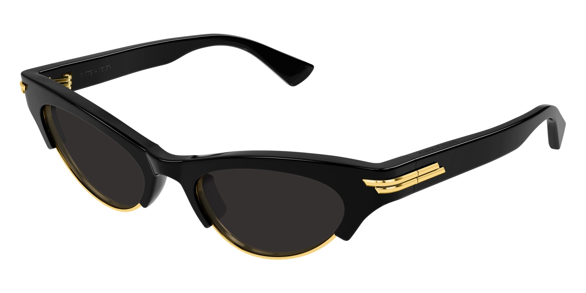 Bottega Veneta BV1431S 001 52 - Black / Gray #id:bv1431s001_s:100105