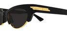 Bottega Veneta BV1431S 001 52 - Black / Gray #id:bv1431s001_s:100110