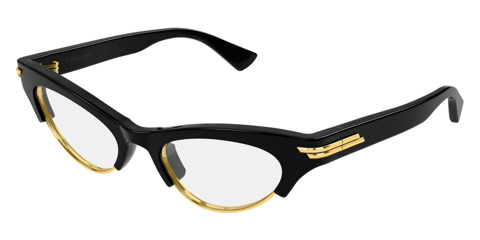 Bottega Veneta BV1431S 009 52 - Black / Transparent #id:bv1431s009_s:104105