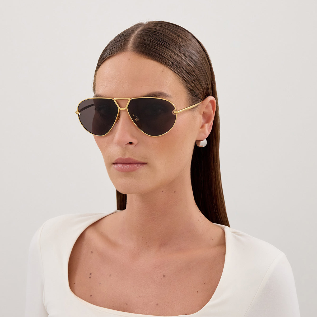 Bottega Veneta BV1437S 001 64 - Gold #id:bv1437s001_s:100115