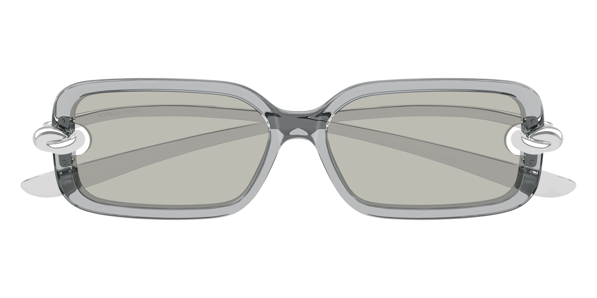 Bottega Veneta BV1439S 004 56 - Gray/Silver / Gray #id:bv1439s004_s:104100