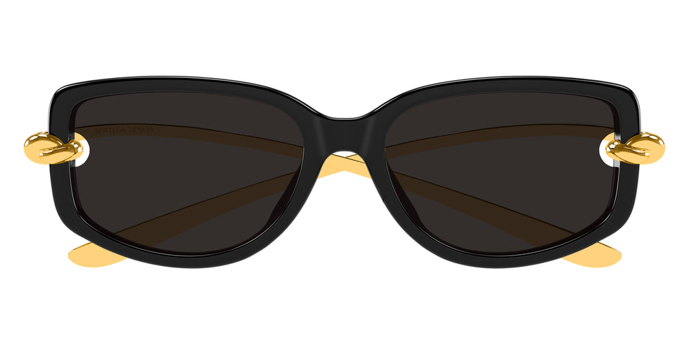 Bottega Veneta BV1440SA 001 59 - Black/Gold / Gray #id:bv1440sa001_s:100100