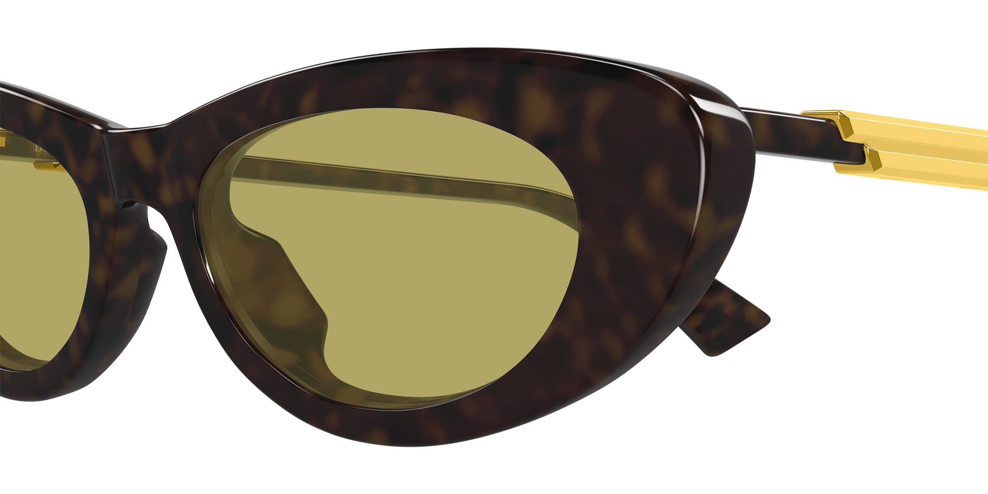 Bottega Veneta BV1447S 002 51 - Havana / Yellow #id:bv1447s002_s:102110