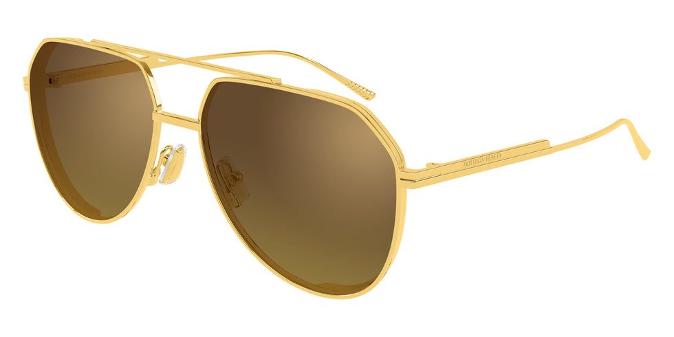 Bottega Veneta BV1465S 004 60 - Gold / Brown Flash #id:bv1465s004_s:102105