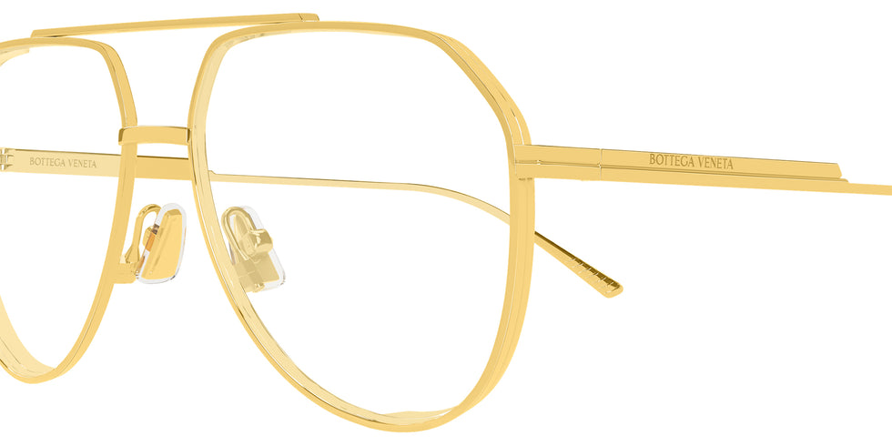 Bottega Veneta BV1465S 005 60 - Gold / Transparent #id:bv1465s005_s:104110