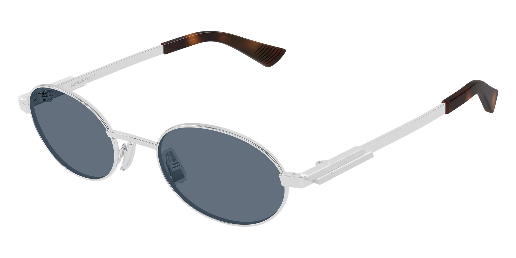 Bottega Veneta BV1470S 002 52 - Silver / Blue #id:bv1470s002_s:102105