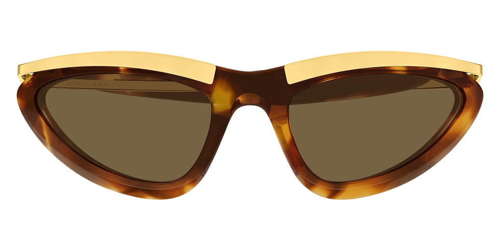 Bottega Veneta BV1477S 003 58 - Havana/Gold / Brown #id:bv1477s003_s:100100