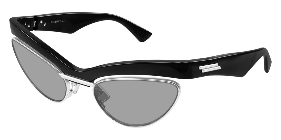 Bottega Veneta BV1480S 003 59 - Black / Gray #id:bv1480s003_s:100105
