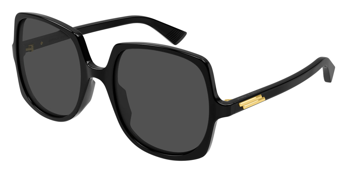 Bottega Veneta BV1498S 001 55 - Black / Gray #id:bv1498s001_s:100105