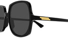 Bottega Veneta BV1498S 001 55 - Black / Gray #id:bv1498s001_s:100110