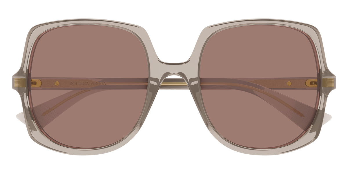 Bottega Veneta BV1498S 004 55 - Brown / Red #id:bv1498s004_s:104100