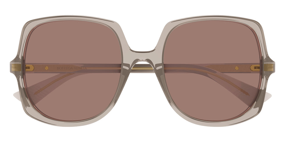 Bottega Veneta BV1498S 004 55 - Brown / Red #id:bv1498s004_s:104100