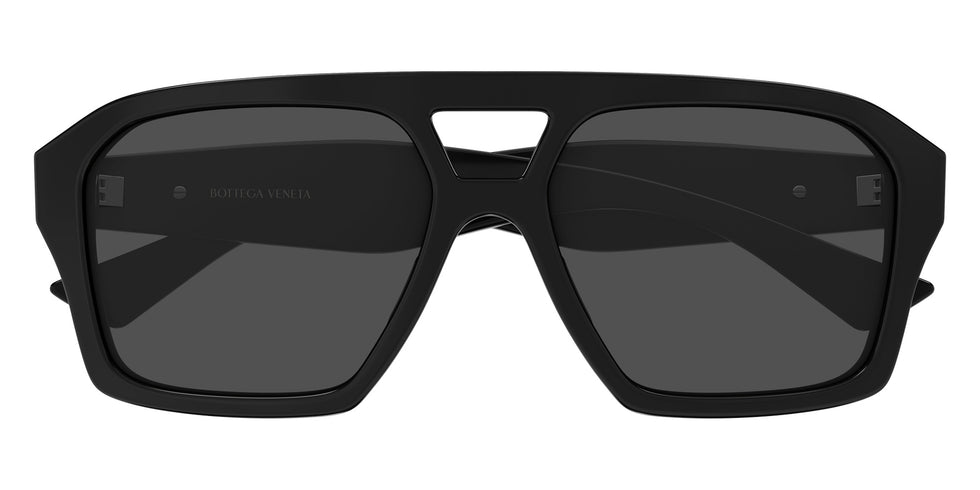 Bottega Veneta BV1501S 001 56 - Black / Gray #id:bv1501s001_s:100100