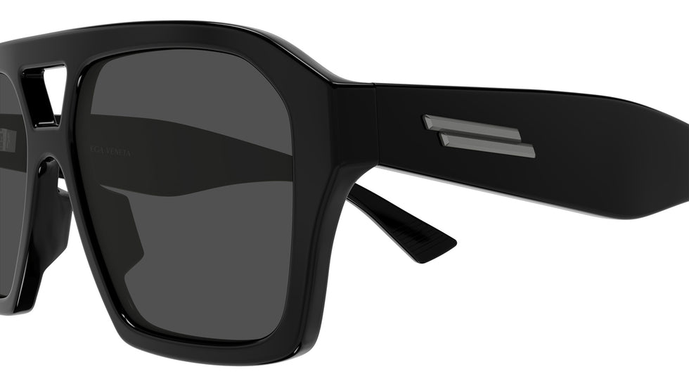 Bottega Veneta BV1501S 001 56 - Black / Gray #id:bv1501s001_s:100110