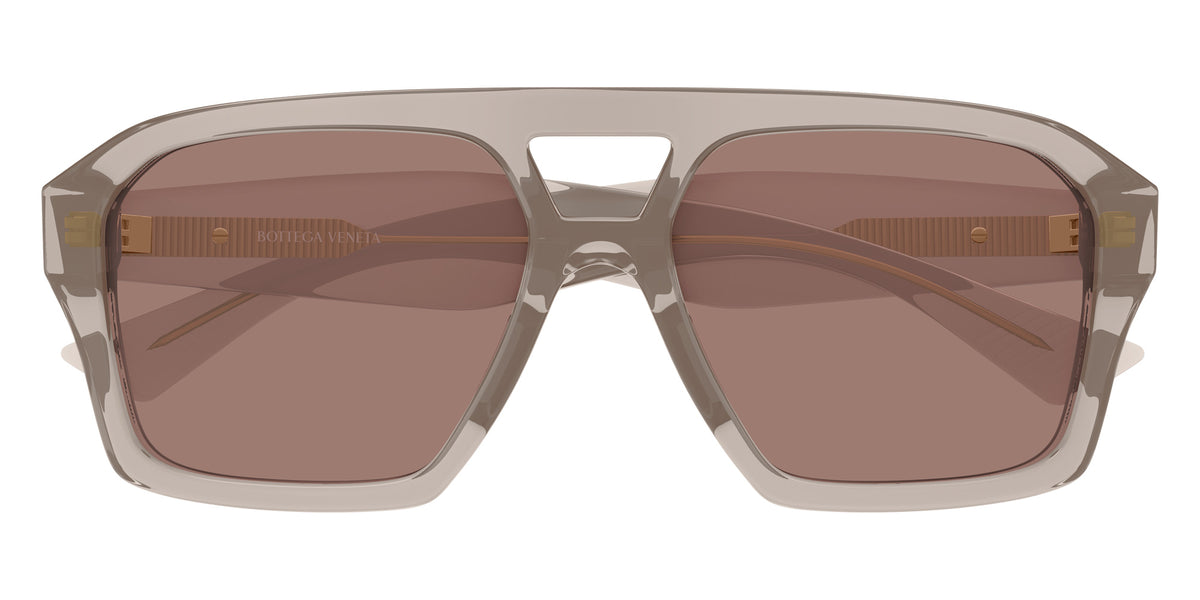 Bottega Veneta BV1501S 003 56 - Brown / Brown #id:bv1501s003_s:104100