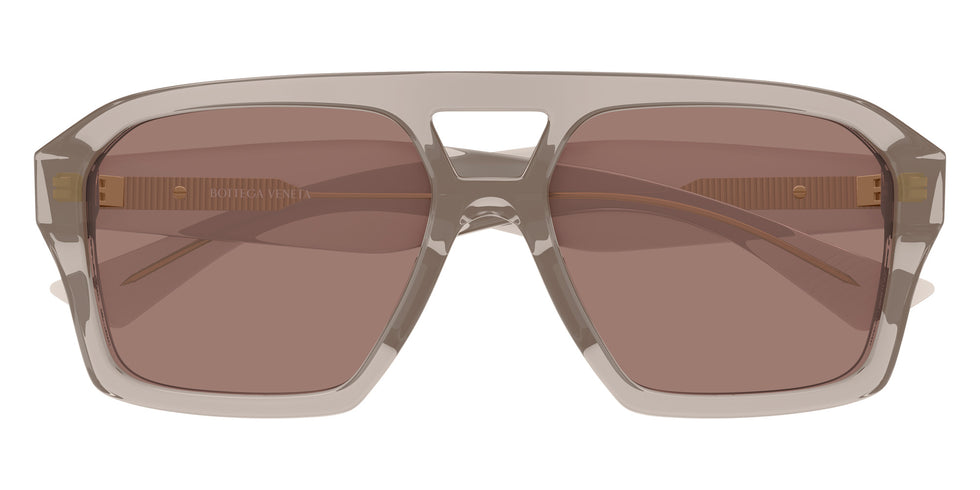 Bottega Veneta BV1501S 003 56 - Brown / Brown #id:bv1501s003_s:104100