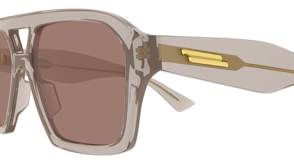 Bottega Veneta BV1501S 003 56 - Brown / Brown #id:bv1501s003_s:104110