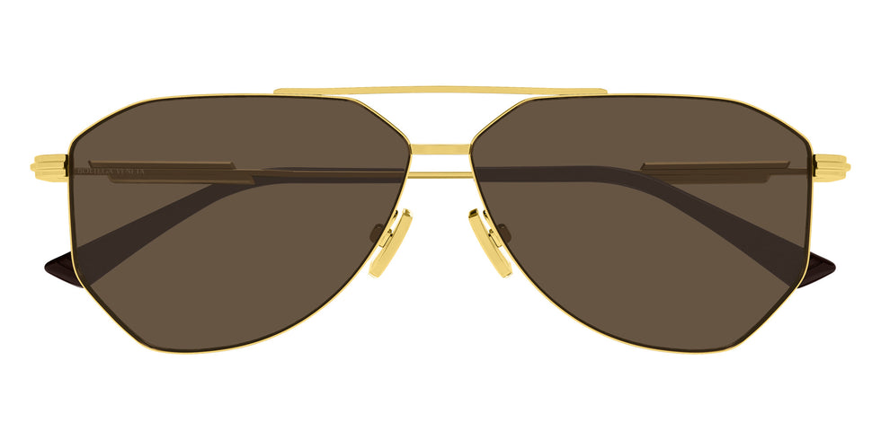 Bottega Veneta BV1508S 002 60 - Gold / Brown #id:bv1508s002_s:100100