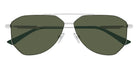 Bottega Veneta BV1508S 004 60 - Silver / Green AR #id:bv1508s004_s:102100