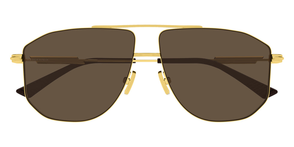 Bottega Veneta BV1509S 002 59 - Gold / Brown #id:bv1509s002_s:102100