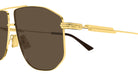 Bottega Veneta BV1509S 002 59 - Gold / Brown #id:bv1509s002_s:102110