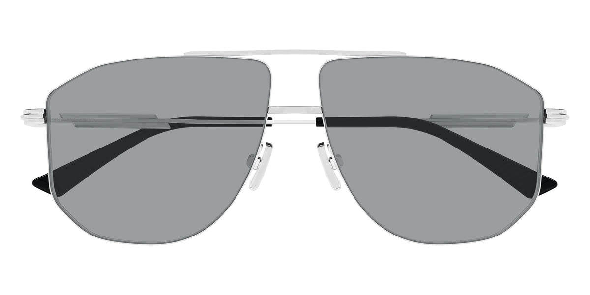 Bottega Veneta BV1509S 005 59 - Silver / Gray AR #id:bv1509s005_s:104100