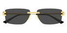 Bottega Veneta BV1511S 001 58 - Gold / Gray #id:bv1511s001_s:100100