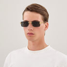 Bottega Veneta BV1511S 001 58 - Gold / Gray #id:bv1511s001_s:100115