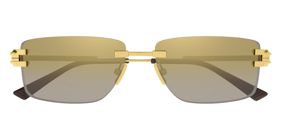 Bottega Veneta BV1511S 002 58 - Gold / Gray Mirrored #id:bv1511s002_s:102100