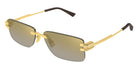 Bottega Veneta BV1511S 002 58 - Gold / Gray Mirrored #id:bv1511s002_s:102105