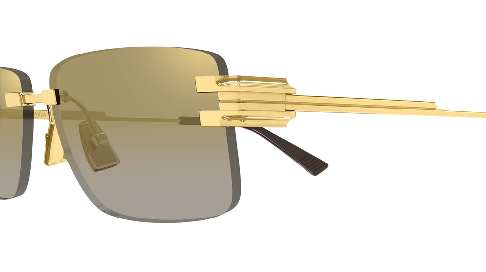 Bottega Veneta BV1511S 002 58 - Gold / Gray Mirrored #id:bv1511s002_s:102110