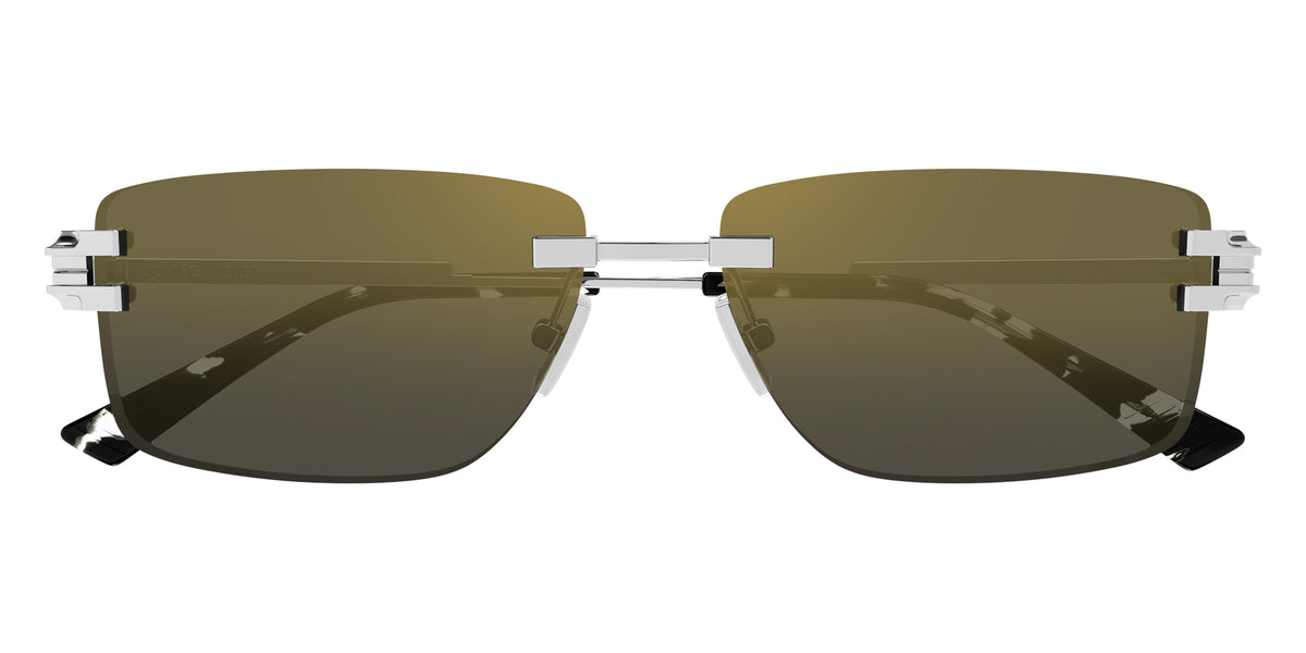 Bottega Veneta BV1511S 003 58 - Silver / Smoke Mirrored #id:bv1511s003_s:104100