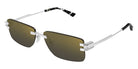 Bottega Veneta BV1511S 003 58 - Silver / Smoke Mirrored #id:bv1511s003_s:104105