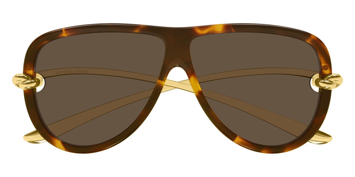 Bottega Veneta BV1513S 002 61 - Havana/Gold / Brown #id:bv1513s002_s:102100
