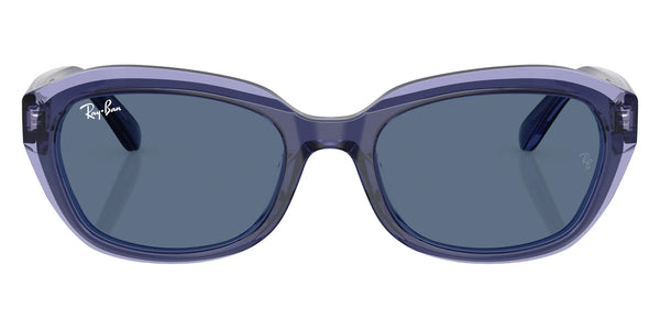 Top Violet on Transparent Violet / Dark Blue / 48-17-130