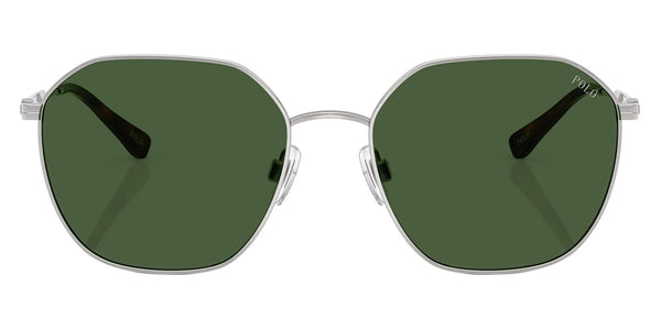 Brushed Silver / Bottle Green / 56-18-145