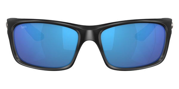 Matte Black / Blue Mirrored Polarized / 62-16-128