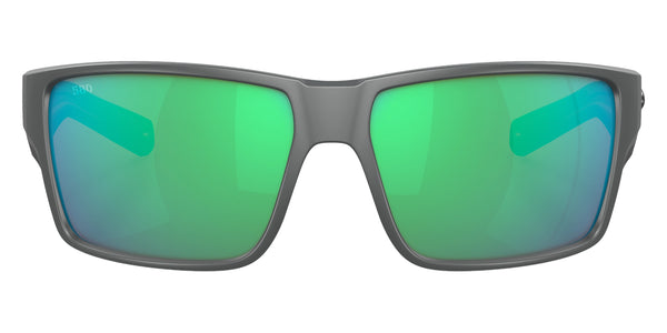 Matte Gray / Green Mirrored Polarized / 63-15-120
