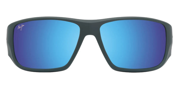 Matte Dark Military Green / Blue Hawaii / 63-15-125