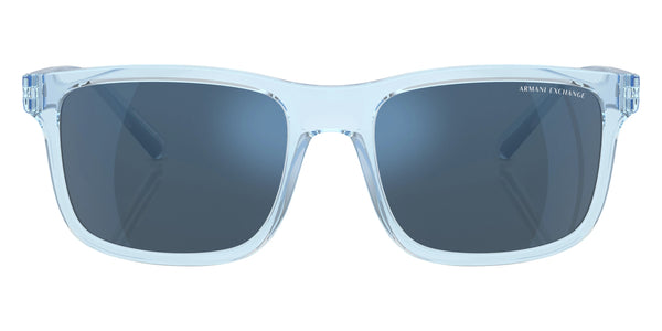 Shiny Transparent Blue / Dark Blue Mirrored Blue / 57-19-145