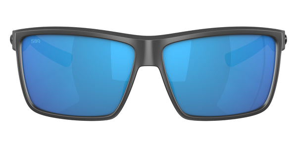 Matte Gray / Blue Mirrored Polarized / 60-12-140