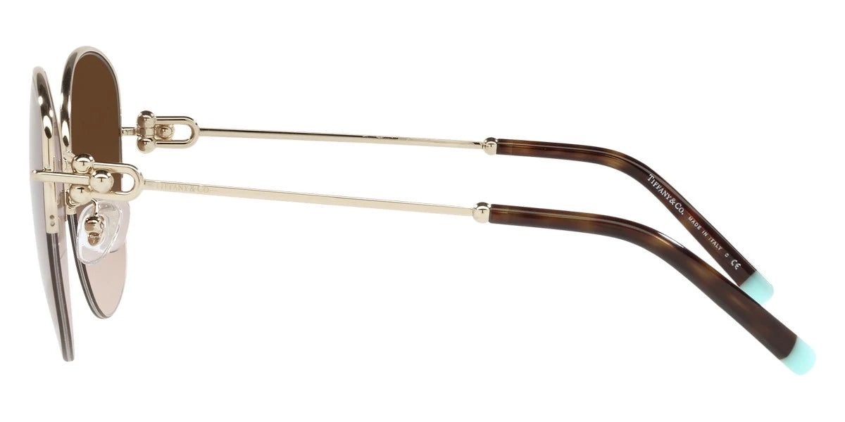 TIFFANY TF3082 60213B 58 - Pale Gold / Brown Gradient